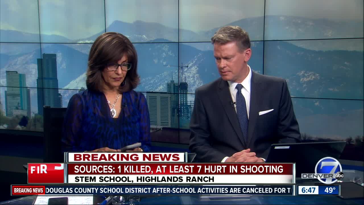 Douglas County coroner confirms death of 18-year-old student in STEM School Highlands Ranch shooting