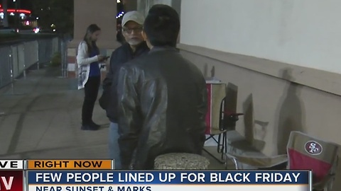 Shorter lines at Las Vegas valley stores as Black Friday approaches