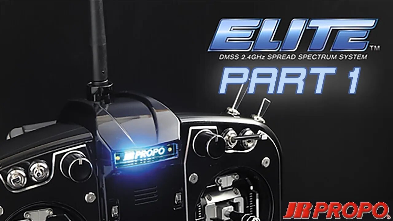 JR Propo Elite Sailplane Programming. Part 1- Basic setup, Flap deployment, and Flight Modes.