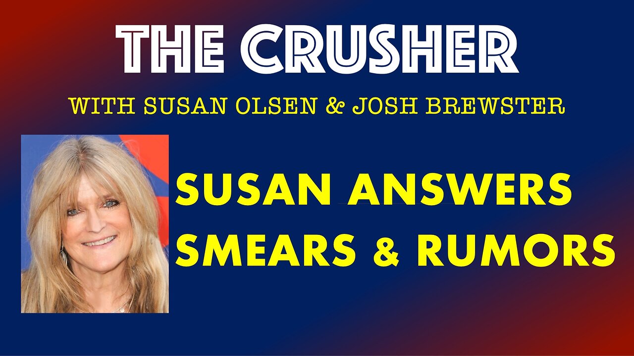 The Crusher - Ep. 41 - Susan Olsen Addresses Smears and Rumors