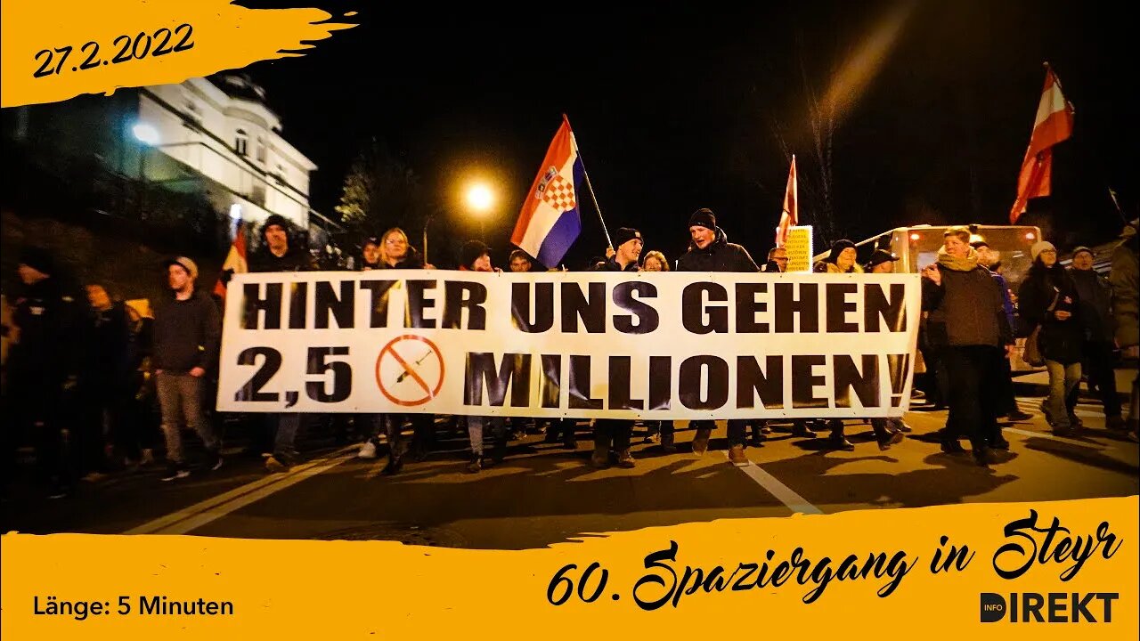 Das gibt Kraft: 60. Spaziergang in Steyr in Oberösterreich