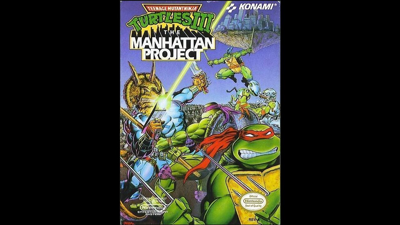 Teenage Mutant Ninja Turtles 3 The Manhattan Project