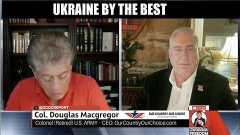 JUDGING FREEDOM W/ COL MACGREGOR LATEST UPDATE ON Middle East & UKRAINE BY THE BEST.