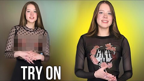 How to wear Transparent Sweatshirts Without a Bra