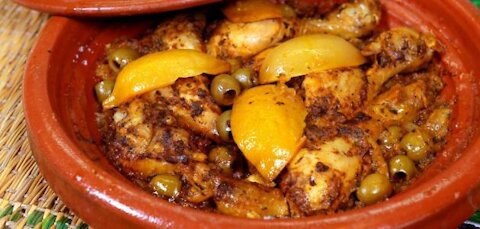 The chicken tagine is delicious and easy to prepare