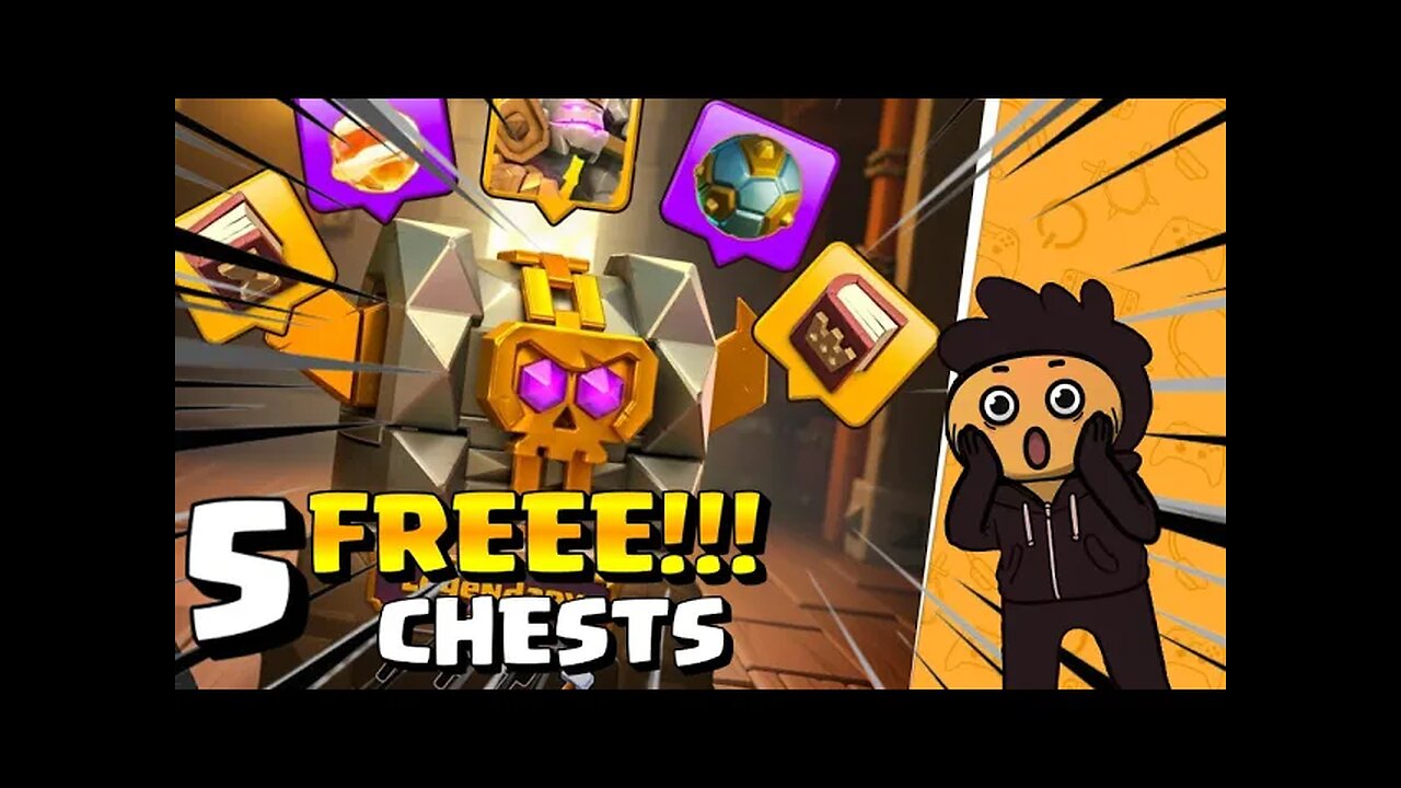 Claim your **FREE** Chests in Clash of Clans