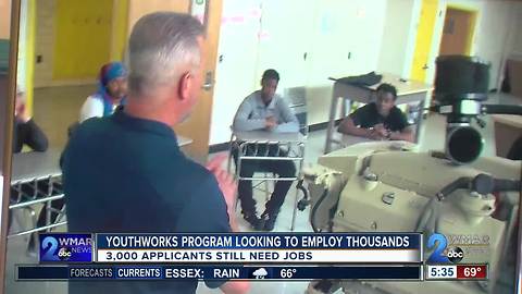 YouthWorks program looking to employ thousands