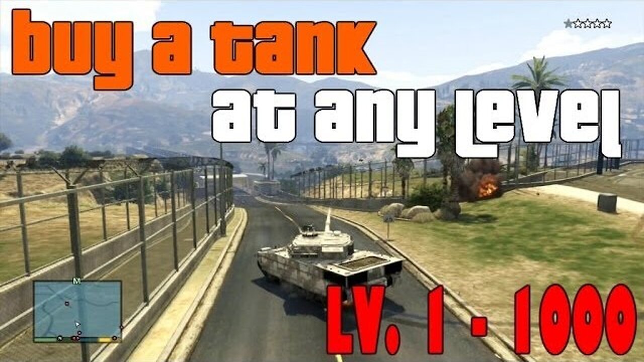 GTA 5 ONLINE: BUY A TANK AT ANY LEVEL (BEST WAY) "EASIEST METHOD" [GTA V MULTIPLAYER]
