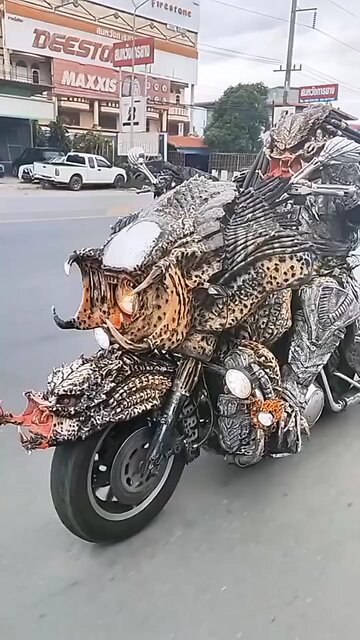 Discarded bike on the highway 💀