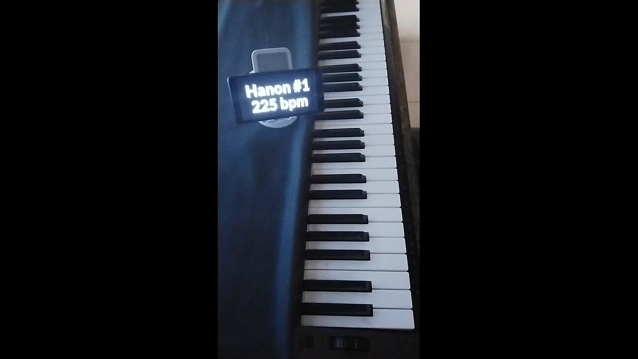 Hanon #1 225 bpm