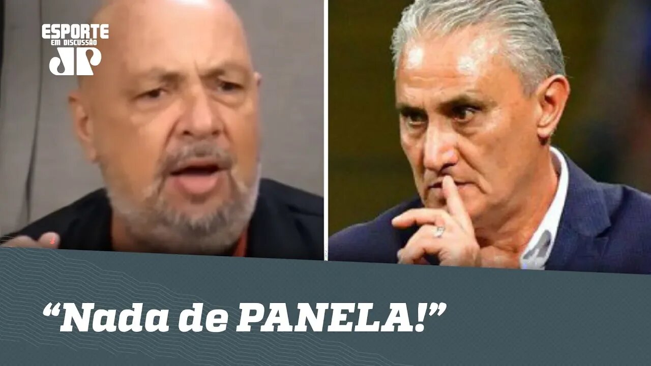 "Tite, CHEGA DE PANELA! Leve os MELHORES", cobra narrador