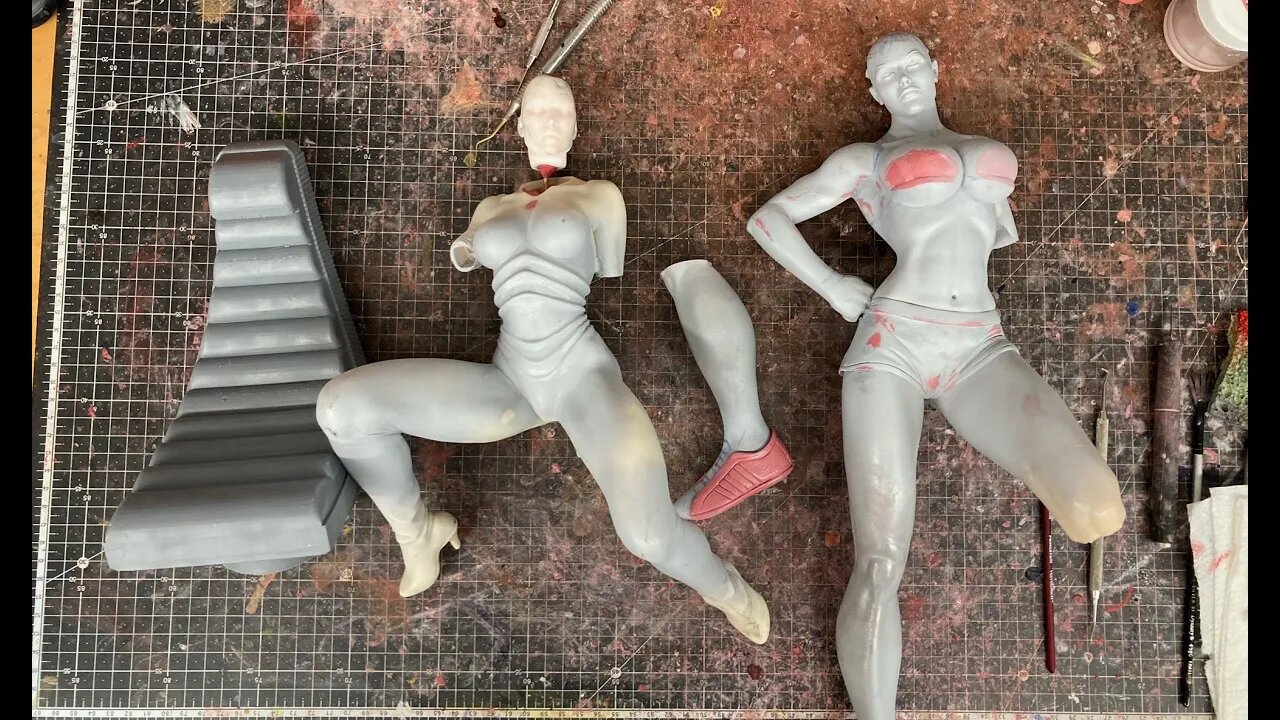 VinceVellCUSTOMS Live Stream - Lola Bunny and Seven of Nine work tonight