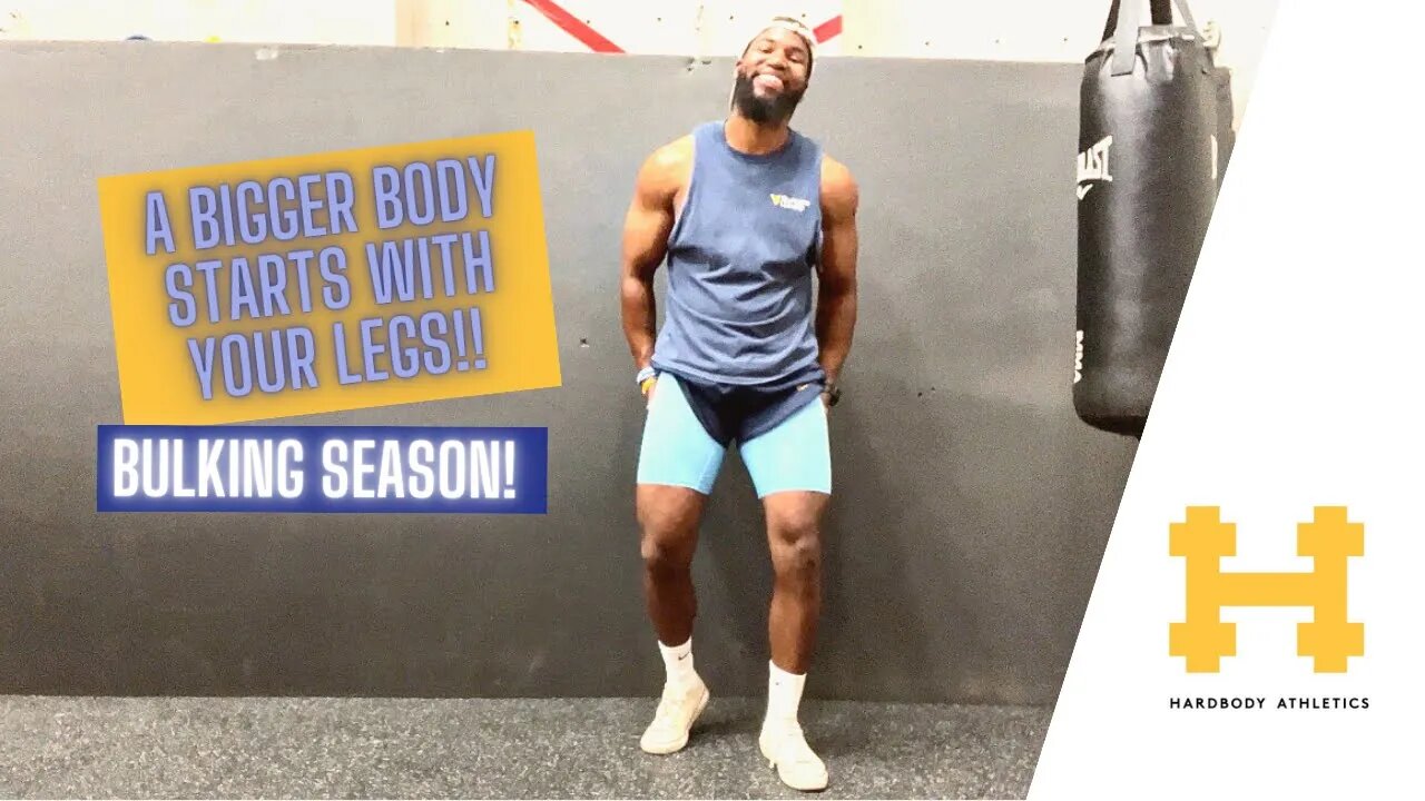 How To BUILD BULKING LEGS!!