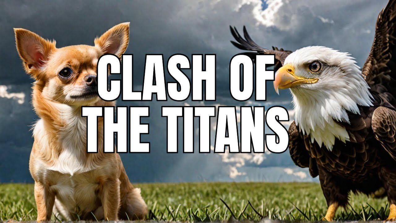 Epic Showdown: Chihuahua vs. Eagle