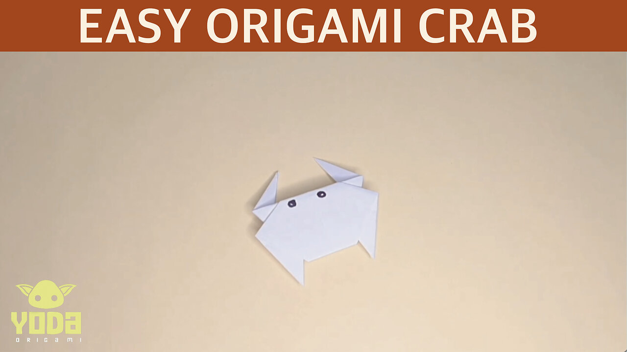 How To Make Origami Crab - Easy And Step By Step Tutorial