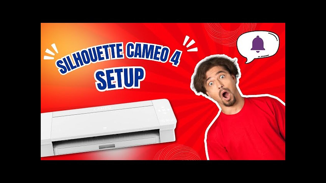 Silhouette Cameo® 4 How to Setup Tutorial (Step-by-Step!)