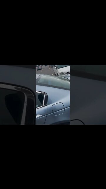 Driving On The Sidewalk #baddrivers