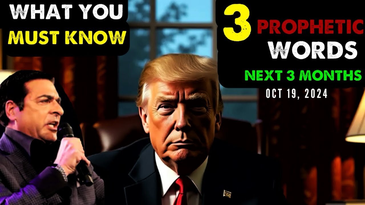 Hank Kunneman: [3 PROPHETIC WORDS! NEXT 3 MONTHS] WHY YOU MUST KNOW THIS! - 10/19/24