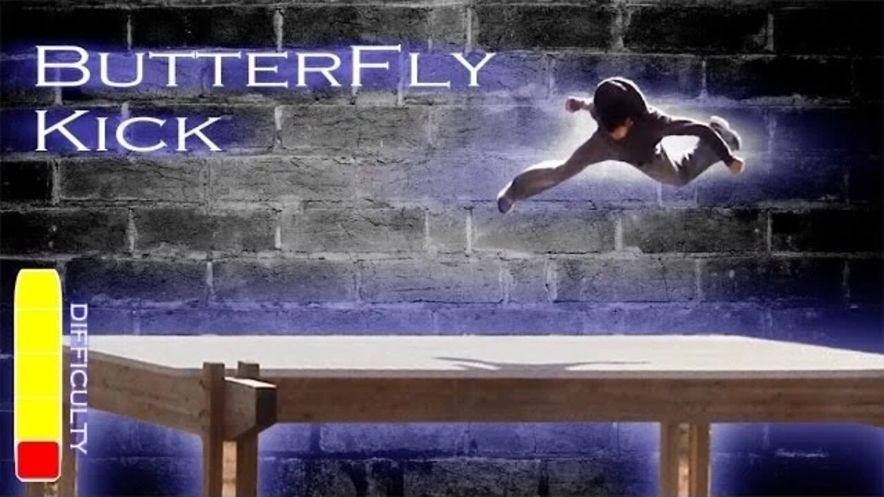 How To BUTTERFLY KICK - Free Running Tutorial