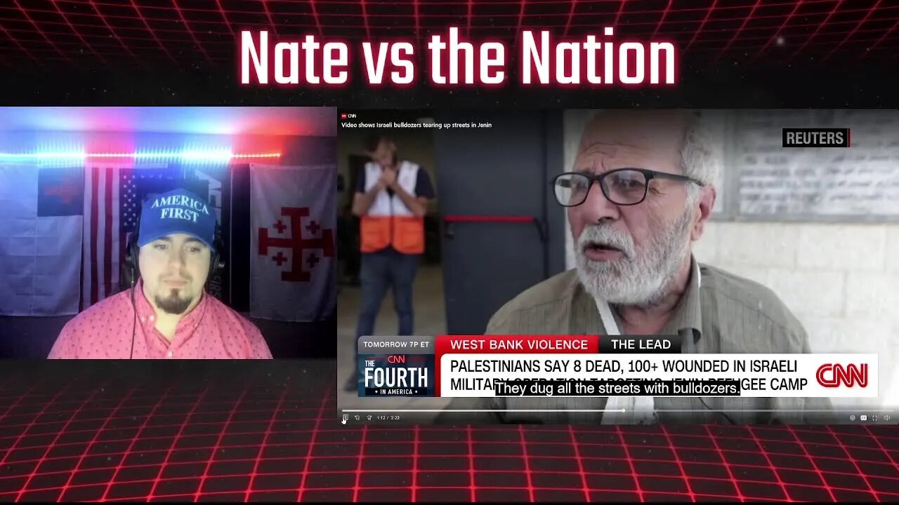 Nate vs the Nation Episode 8: 4th of July STREAM: NEWS + GUEST + CHAT