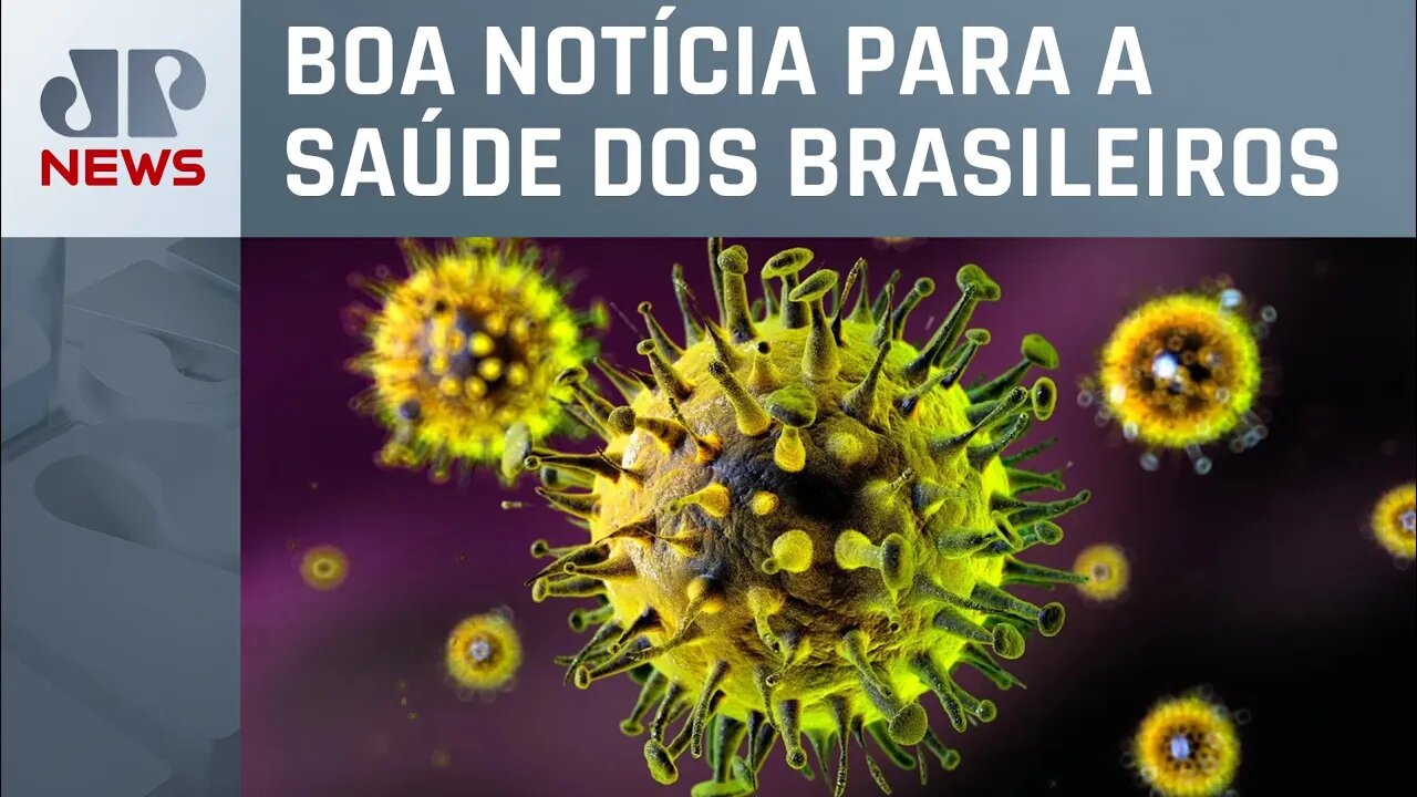 Casos de Covid-19 e de influenza estão em queda no país