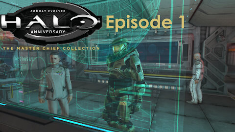 Halo Combat Evolved Anniversary Campaign MCC PC Gameplay Episode 1 - Pillar of Autumn