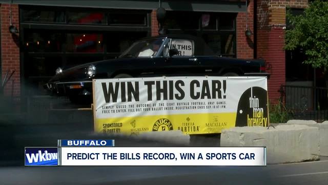 Buffalo brewery offering car as prize for Bills picks