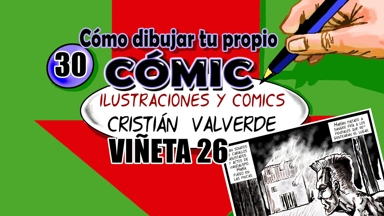 Como dibujar tu propio comic: Viñeta 26