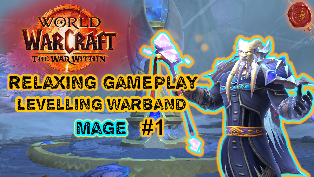 Levelling my Warband : Mage Frost. Long relaxing casual gameplay No Commentary❄️1