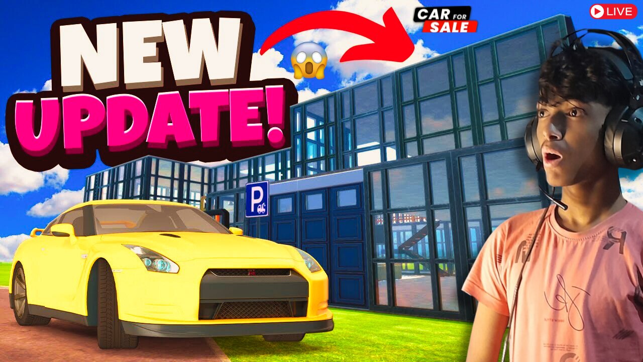 Car For Sale Showroom Upgrade 😱 Live Gameplay┃🔴LIVE🔴