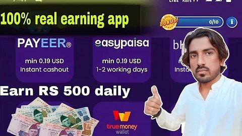 New Earning app 2023⛏️ easypaisa jazzcash withdrawal apps 2023