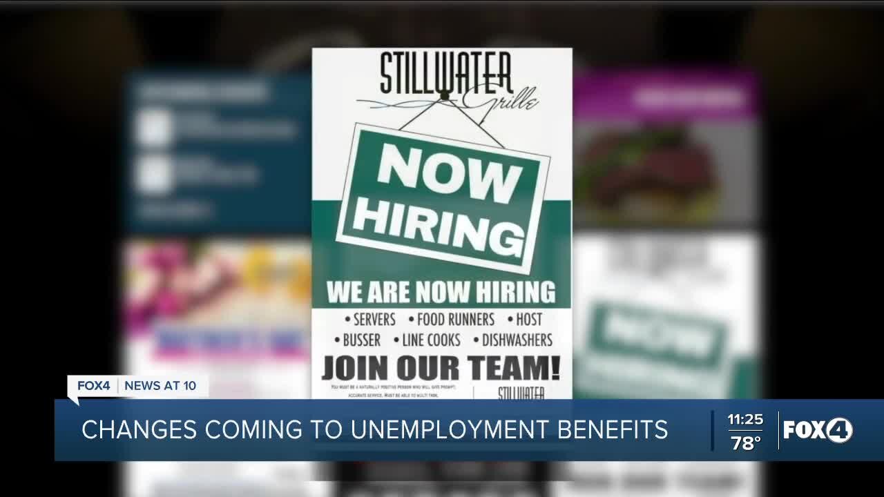 New changes to Florida's Unemployment Benefits