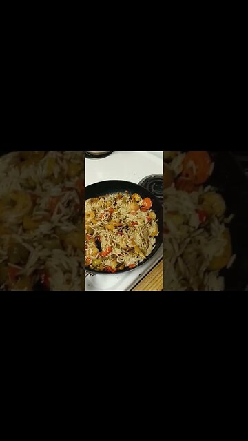 (NEW) Shrimp Fried Rice Gumbo 🔥🔥🔥 #shorts #food