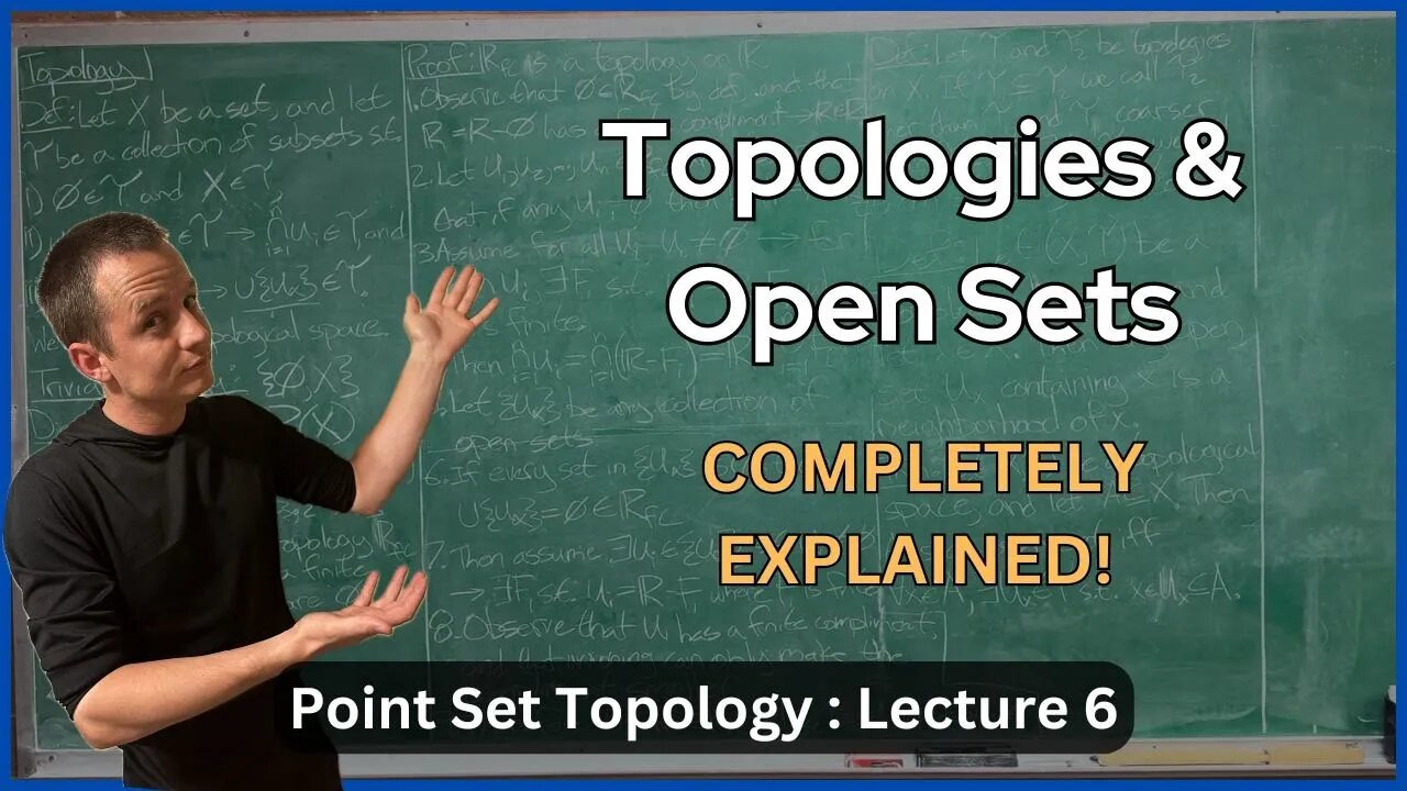 Lecture 6 (Topology) Open Sets