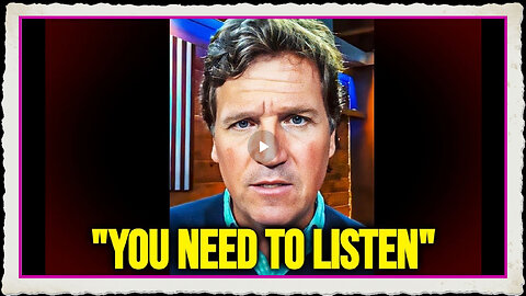 Tucker Carlson Dire Warning Next SHOCK EVENT - Trump’s Plan to Stop WW3, CIA Coups!