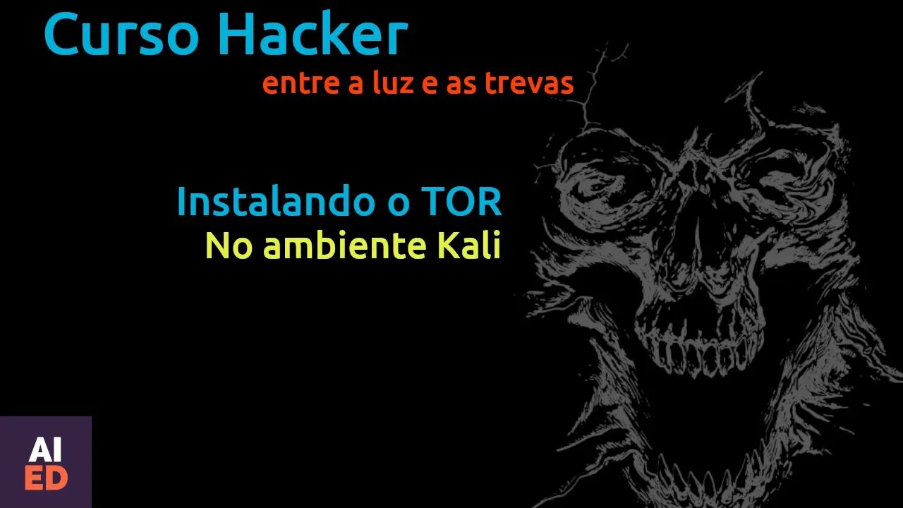 Instalando TOR no Kali Linux para acesso mais anônimo na Deep Web