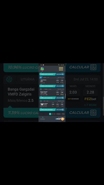 #surebets Arbitragem Apostas Esportivas
