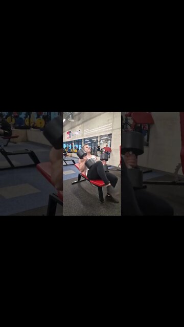 120kg Bench Attempt #gymshorts