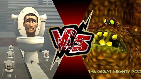 Giant Skibidi Toilet VS Great Mighty Poo! NO RULES DUELS!