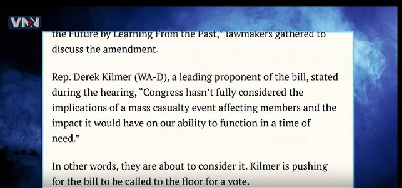 U.S. lawmakers are preparing for a “mass casualty event,” and the implications are chilling.