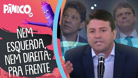 EXTREMOS DE HADDAD E TARCÍSIO PODEM SER DERRUBADOS COM CENTRISMO DO MURO? Elvis Cezar comenta