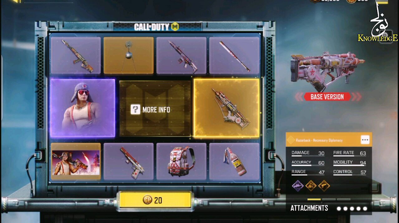 New skin cod mobile