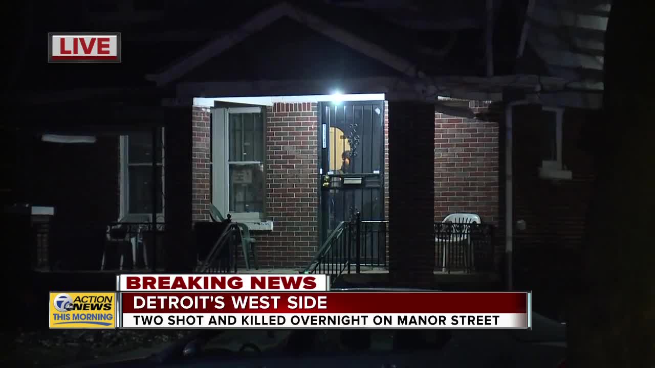 2 dead after shooting on Detroit's west side