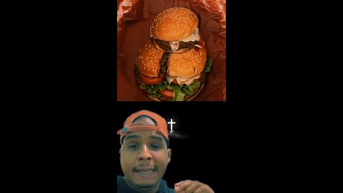 YOU SEE JESUS O A BURGERS 🍔 ? #shorts #Jesus #JesusChrist #Faith #fyp≥/ #God