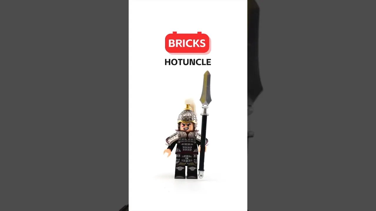 Three Kingdoms MInifigure Xiliang Iron Cavalry Speed Build #toys #bricks #minifigures