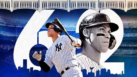 Aaron Judge 62 Home Run