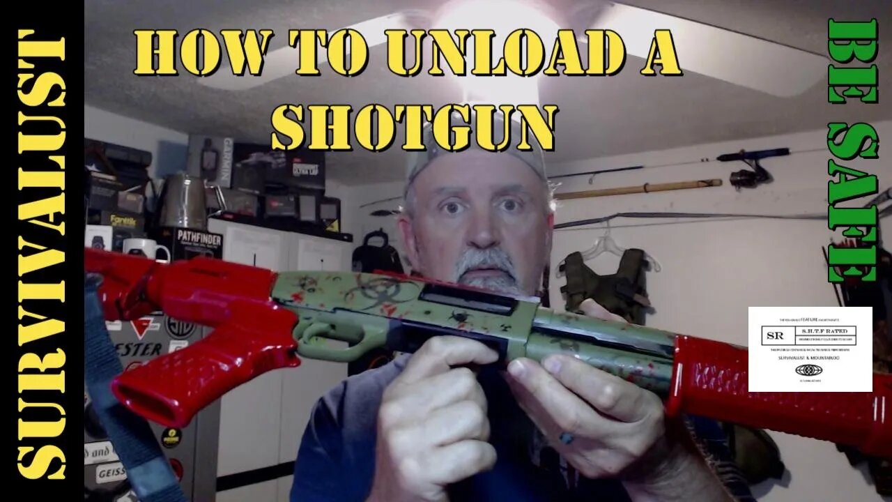 HOW TO UNLOAD A SHOT GUN - Don't be this guy