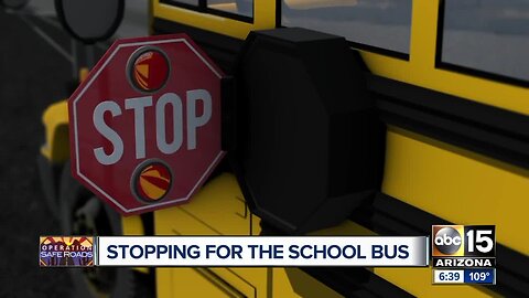 Do you know the rules for stopping for a school bus?