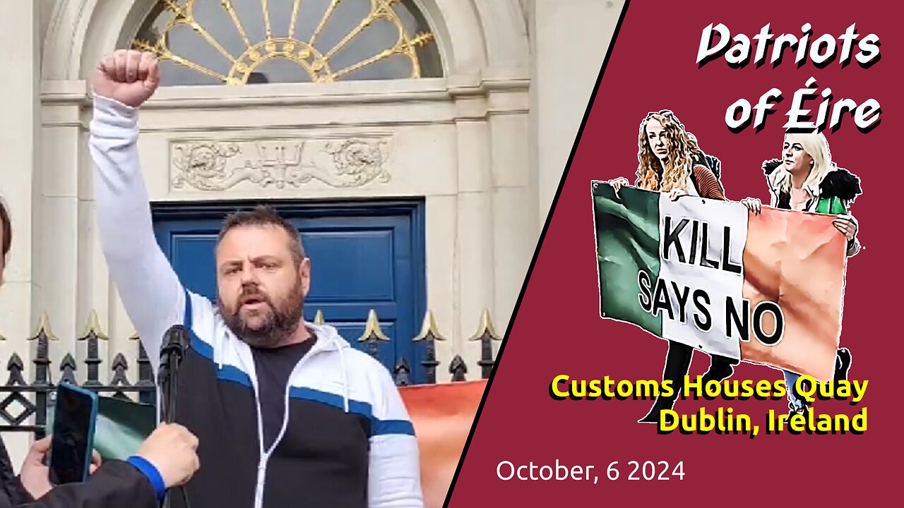 Patriots of Eire Rally: Freedom March in Dublin – October 6th, 2024