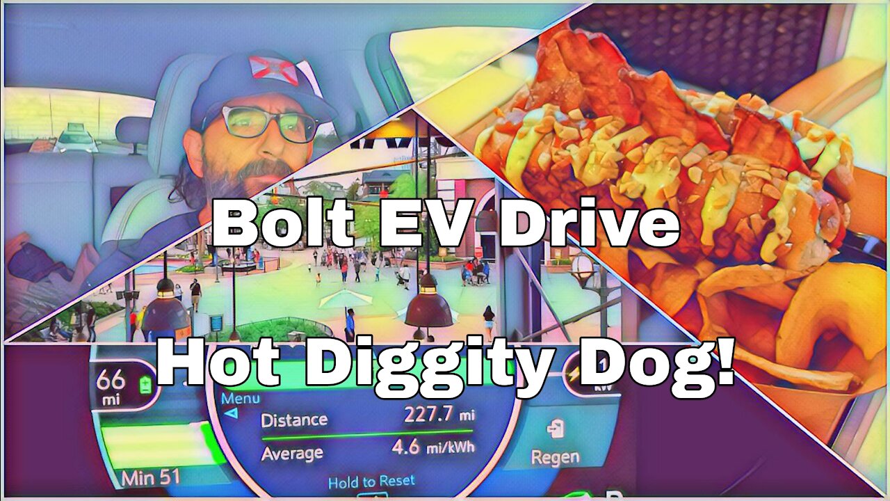 A relaxing Bolt EV drive through central Florida | I try the Hot Diggity Dog at Disney Springs